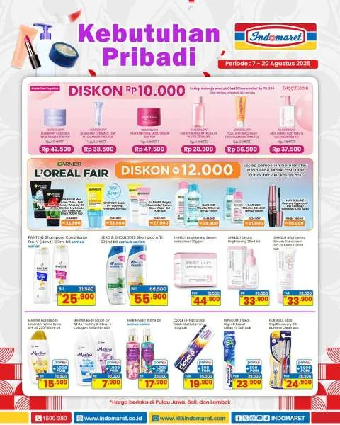 Promo Indomaret Super Hemat Periode 7-20 Agustus 2025