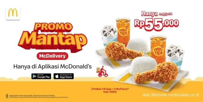 Promo McD Mantap 2 PaNas 1 Krispy