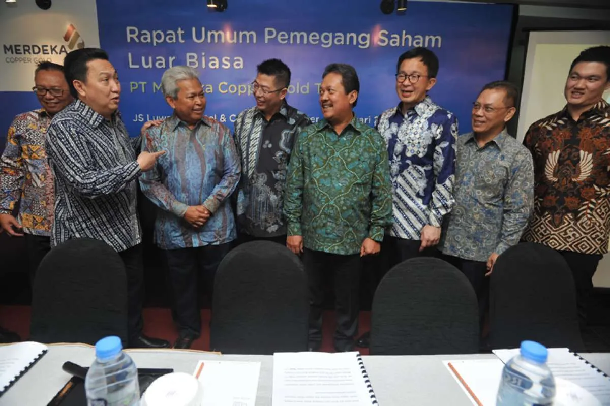 Mulai dari penggantian komisaris, ini hasil RUPSLB Merdeka Copper (MDKA)