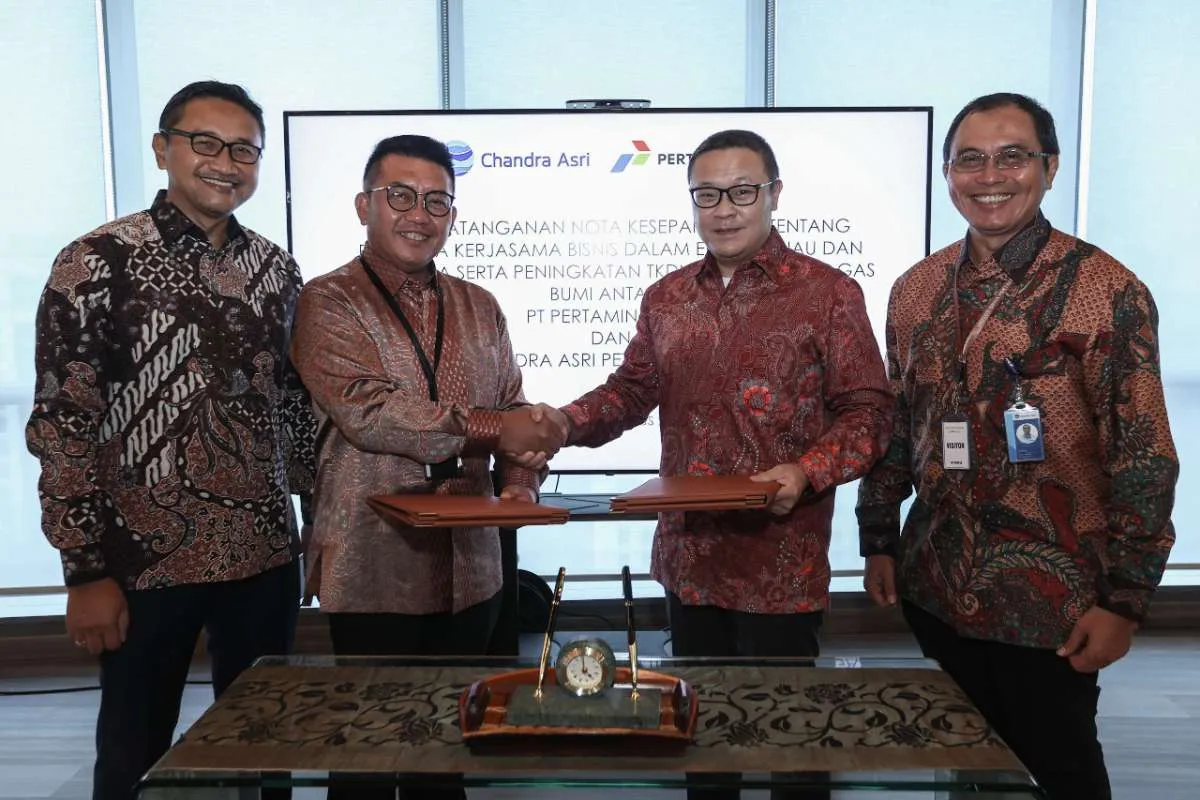 Pertagas Gandeng Chandra Asri Kembangkan Potensi Bisnis Energi Hijau dan Petrokimia