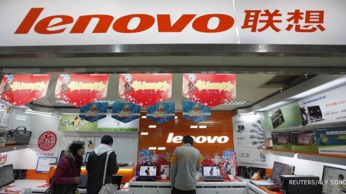 Smartphone Lenovo laris manis, laba naik 25%