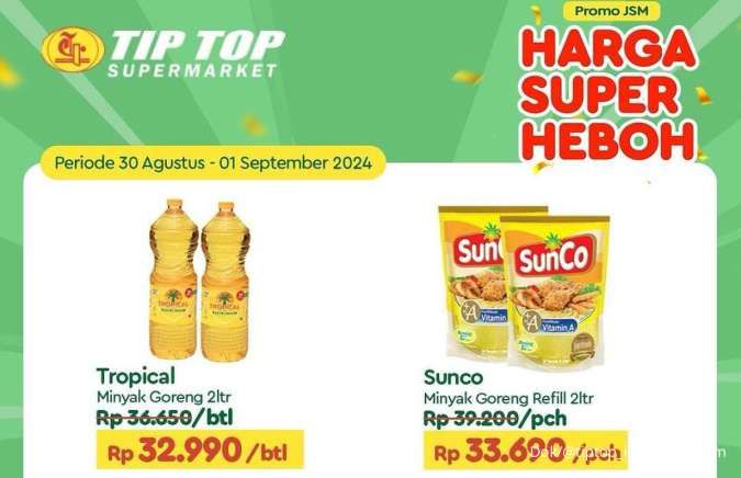 Promo Minyak Goreng di Alfamart, Superindo, Indomaret, Tip Top & Lotte Mart Weekend