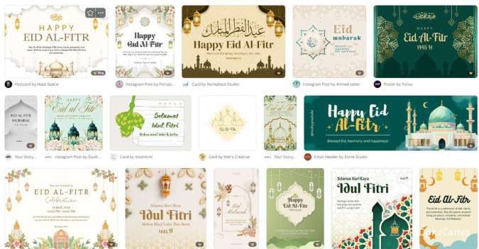 Idul Fitri 2025 Canva