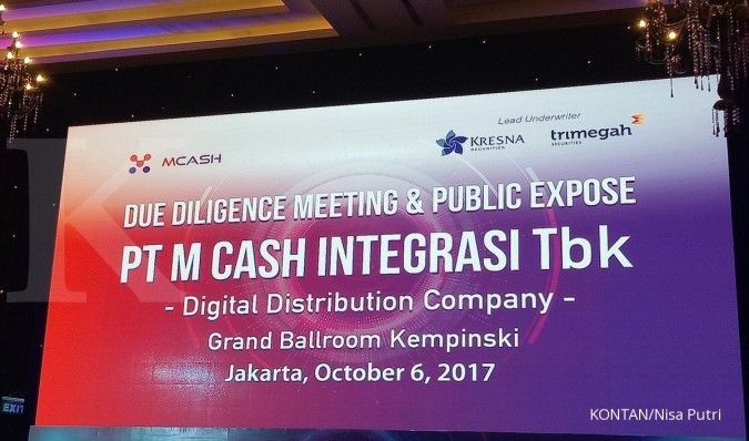 MCash membidik dana Rp 314 miliar dari IPO