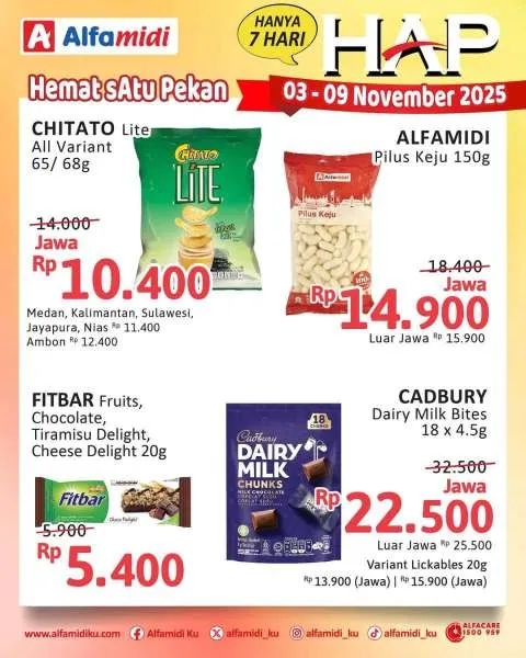 Promo Alfamidi Hemat Satu Pekan Periode 3-9 November 2025