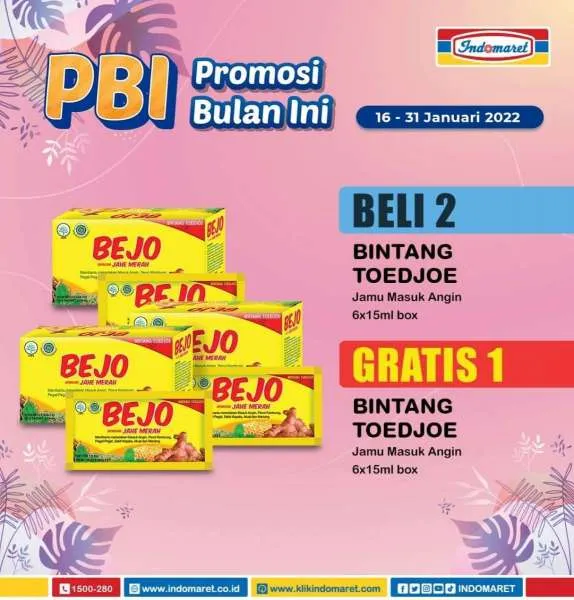Promo Indomaret Bulan Ini Periode 16-31 Januari 2022