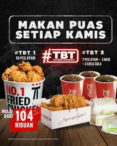 Promo KFC The Best Thursday 10 Februari 2022