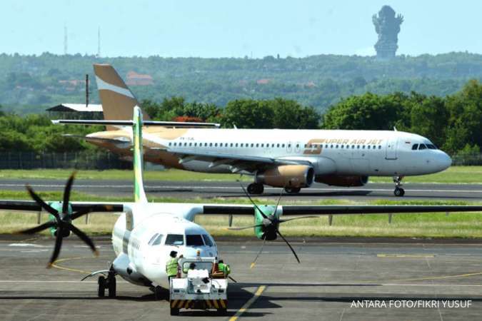 Super Air Jet Buka Penerbangan Makassar-Bali & Solo-Bali, Ini Jadwalnya