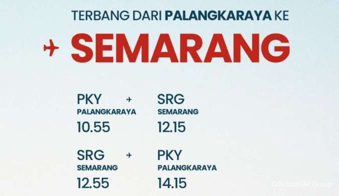 Nantikan Rute Baru Lion Air! Apa Menariknya Rute Palangkaraya ke Semarang?