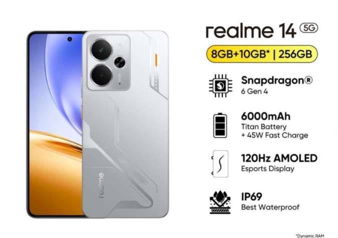 Realme 14 5G: Spesifikasi & Harga Resmi di Indonesia