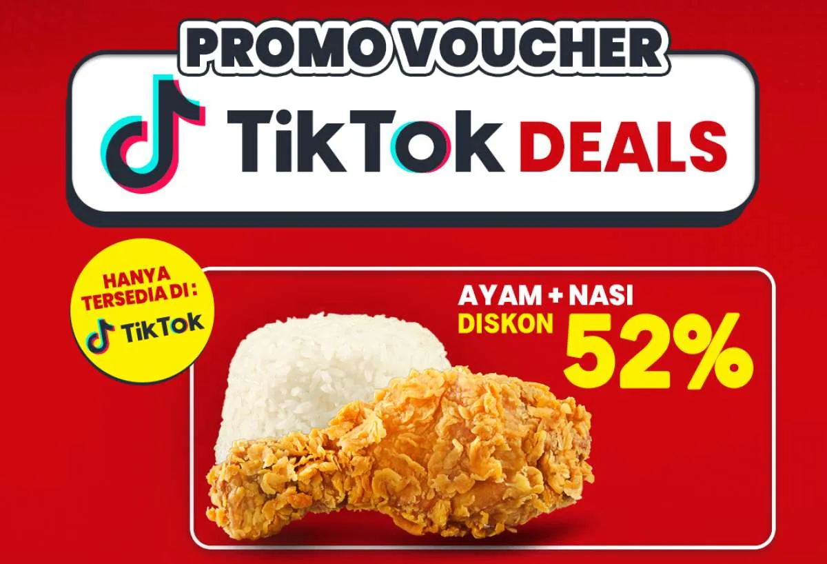 Promo CFC Voucher TikTok Deals September, Ada 8 Paket Hemat yang Diskonnya sampai 52%