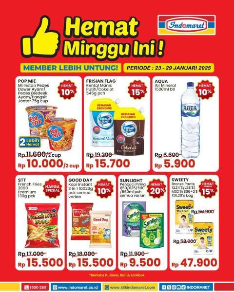 Promo Indomaret Hemat Minggu Ini 23-29 Januari 2025