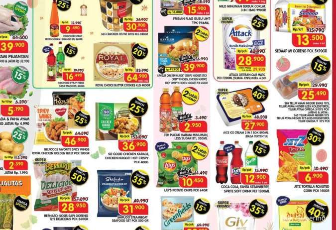 Promo JSM Superindo Periode 23-25 Januari 2026, Buah Naga-Kecap ABC Diskon hingga 60%