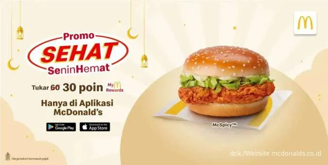 Promo McD Senin Hemat