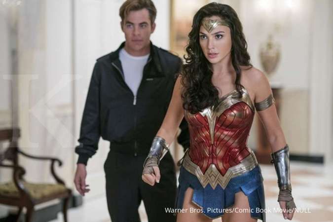 Film Hollywood terbaru Wonder Woman 1984 yang dibintangi Gal Gadot.