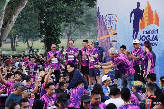 Mandiri Jogmar 2023 Meriah, Pelari Kenya Dominasi Podium di Kategori Marathon Open