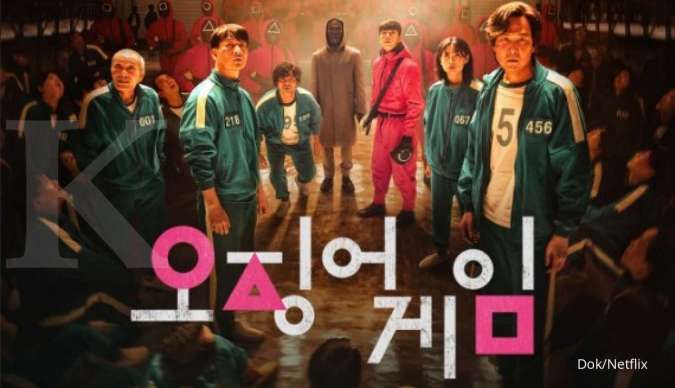 Drama Korea terbaru Squid Game di Netflix.