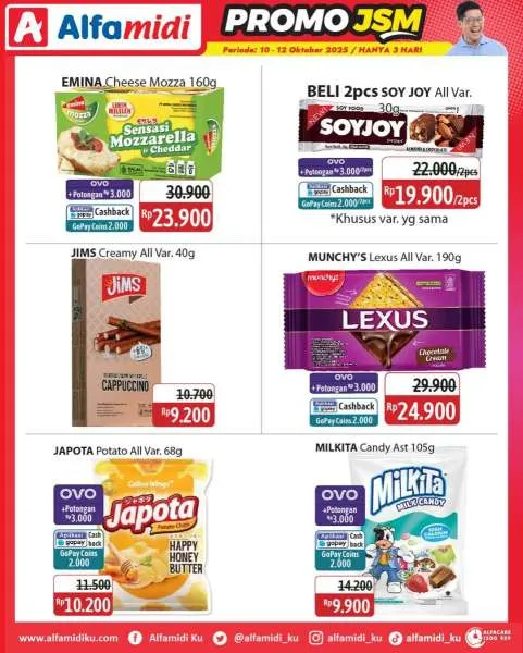 Promo JSM Alfamidi Periode 10-12 Oktober 2025