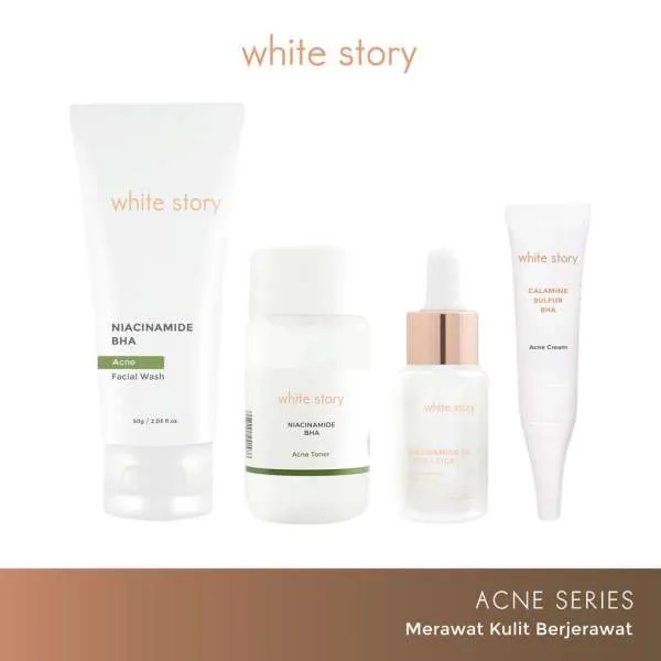 White story acne series