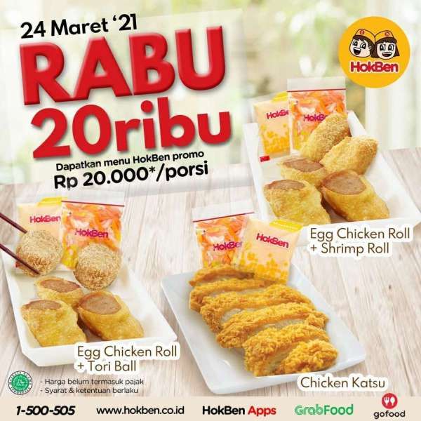 Promo HokBen hari ini 24 Maret 2021 