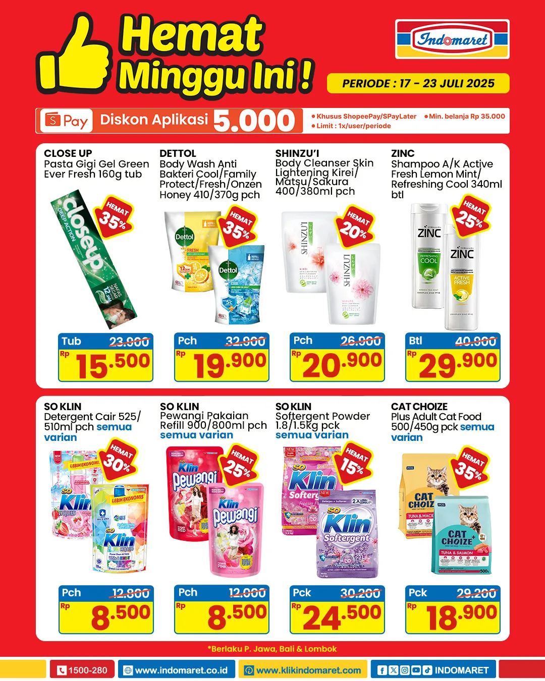 Promo Indomaret 17-23 Juli 2025 Hemat Minggu Ini