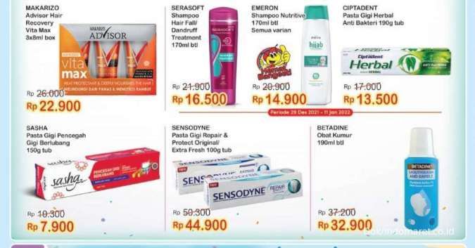Promo Indomaret Super Hemat Mingguan Terbaru 29 Desember 2021-4 Januari 2022