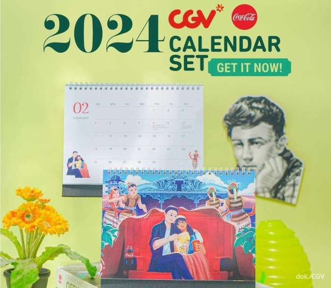 CGV Kalender 2024 Limited Edition, Kolaborasi dengan Ilustrator Muda Indonesia