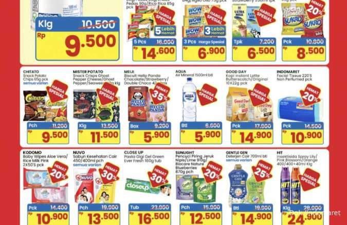 Promo JSM Indomaret Periode 19-21 Desember 2025, Sabun Cair-Minuman Diskon hingga 45%
