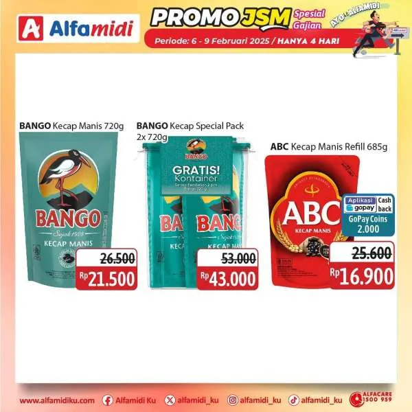 Promo JSM Alfamidi Hanya 4 Hari Periode 6-9 Februari 2025