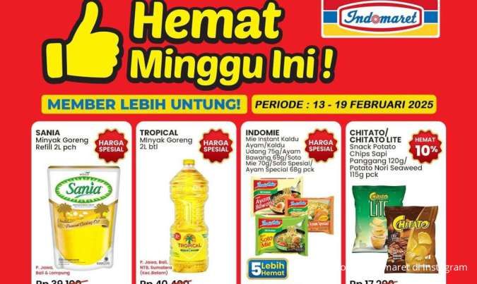 Promo Minyak Goreng di Indomaret dan Superindo Weekend, Filma & Sania Lebih Murah