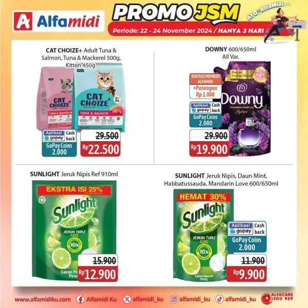 Promo JSM Alfamidi Periode 22-24 November 2024