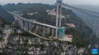 Huajiang Canyon Bridge, Jembatan Tertinggi Dunia Siap Dibuka Tahun Ini