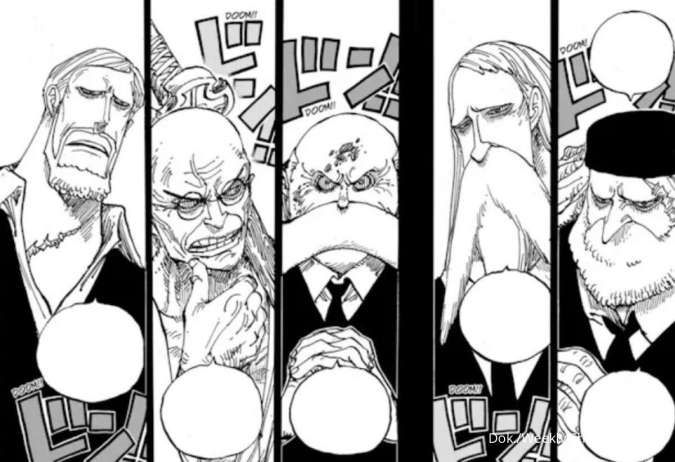 SPOILER One Piece 1110: Para Gorosei Menunjukkan Wujud Aslinya!