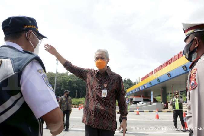 Exit tol menuju Jawa Tengah ditutup 16-20 Juli, Ganjar: Intinya kurangi mobilitas