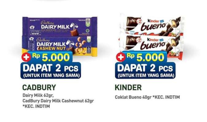 Promo Hypermart Serba Rp 5.000 Periode 20-26 Desember 2024, Ada Cokelat hingga Wafer