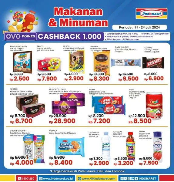 Promo Indomaret Super Hemat Periode 11-24 Juli 2024