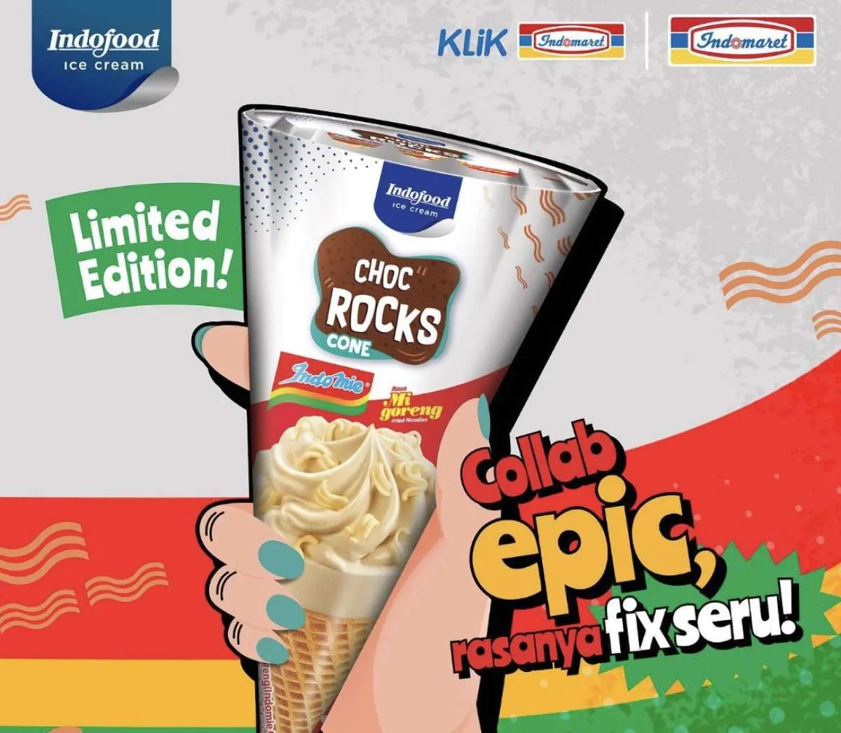 Ketika Indomie Berubah Rupa Menjadi Setangkai Es Krim