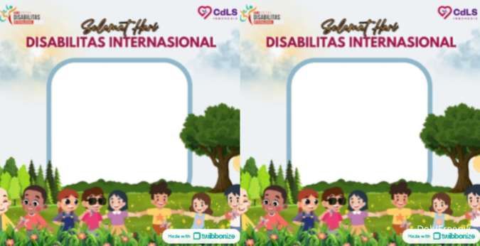 20 Twibbon Hari Penyandang Disabilitas Internasional 2024 untuk Jadi Foto Profil 