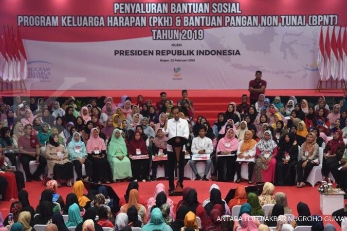 Begini reaksi warga saat ditanya Jokowi pilih mana Raskin atau BPNT