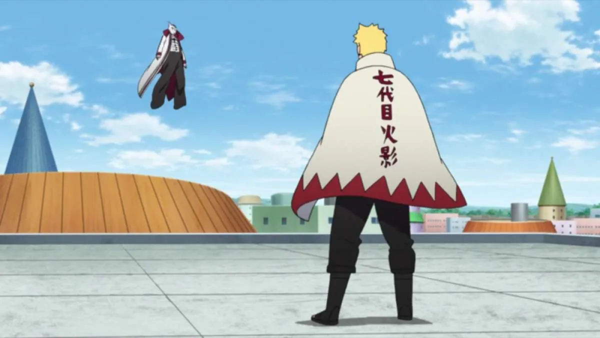 Boruto episode 215: Pertarungan Isshiki Otsutsuki melawan Konoha