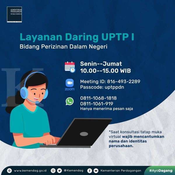 Layanan Konsultasi Daring Kemendag Diminati Pelaku Usaha