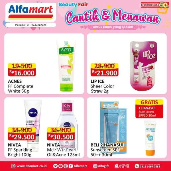 Promo Alfamart Beauty Fair Periode 1-15 Juni 2023