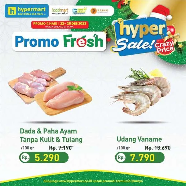 Promo JSM Hypermart Hyper Diskon Weekend Periode 22-25 Desember 2023