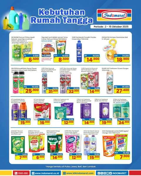 Promo Indomaret Super Hemat Periode 2-15 Oktober 2025