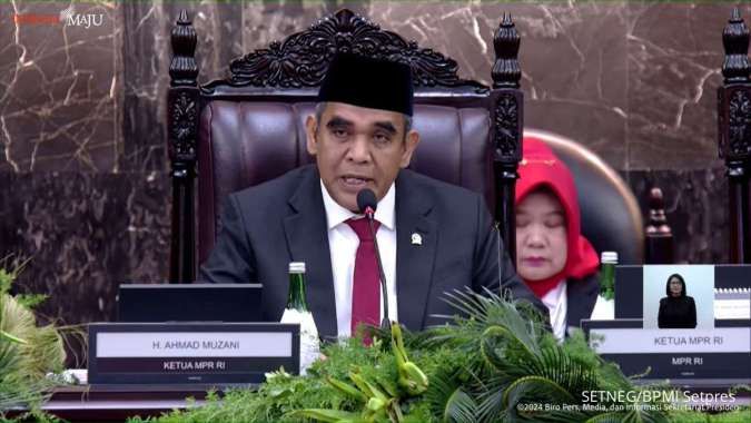 Tutup Sidang Pakai Pantun, Ketua MPR : Presiden Hobi Bagi Sepeda