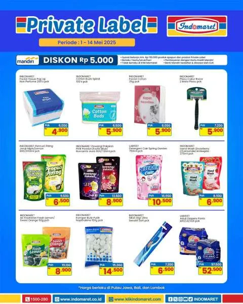 Promo Indomaret Super Hemat Periode 1-14 Mei 2025