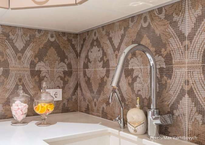 4 Trik Memilih Keramik Dinding yang Bikin Dapur Makin Apik