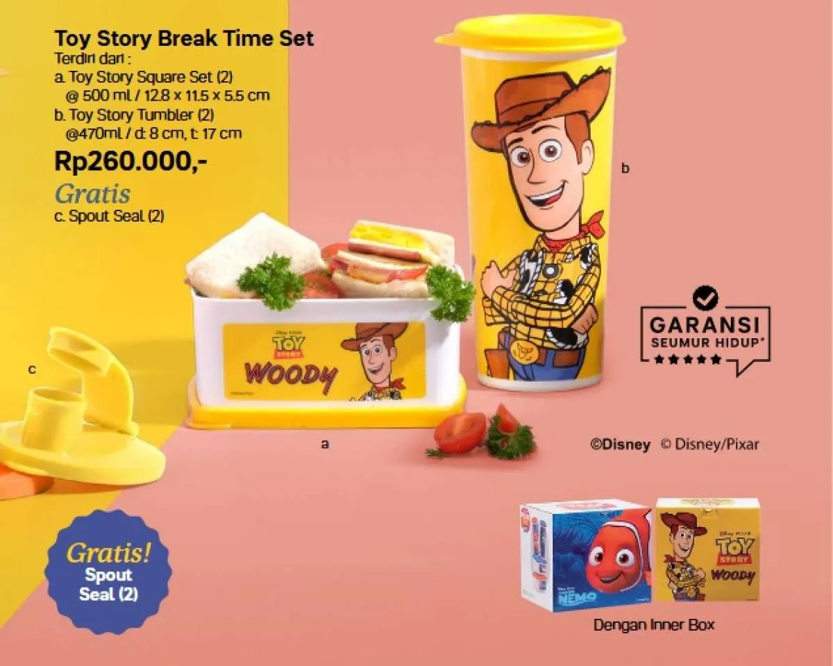 Promo Tupperware Juni 2023 Agar Anak Semangat Bawa Bekal Makanan Ke Sekolah