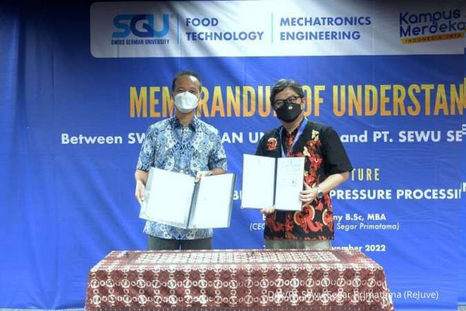 ReJuve Melakukan Penandatanganan MoU bersama SGU untuk Masyarakat yang Lebih Sehat