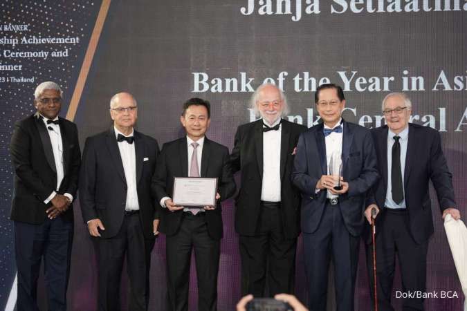 BCA dan Presiden Direktur Jahja S Dinobatkan Bank of The Year&CEO of The Year AP2023
